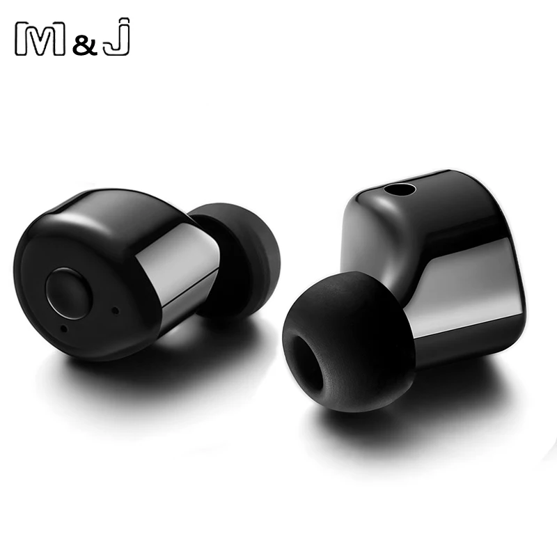 Беспроводные Bluetooth-наушники-вкладыши с микрофоном 2 шт |