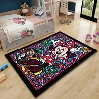 mickey mouse stitch carpet for living room cartoon mat kitchen rugs bedroom carpets decorative stair mats home decor crafts