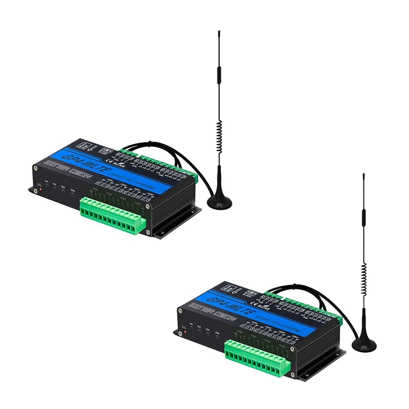 GP4-WLTE Smart 4G Global GSM SMS APP Контроллер RS485 WEB Control 4 канала 4-20 мА Аналоговые входы 10 А