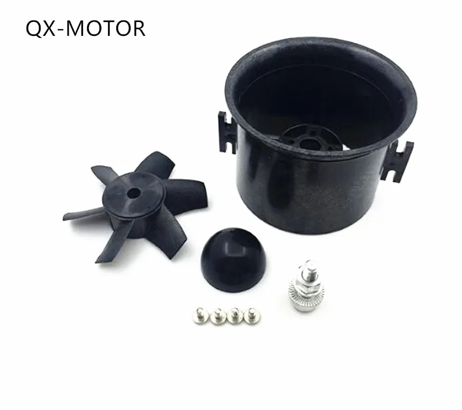 Фото QX-MOTOR Brand 70 мм EDF KIT с 6 лезвиями Ducted Fan Suit для RC самолета прямая покупка с завода №3