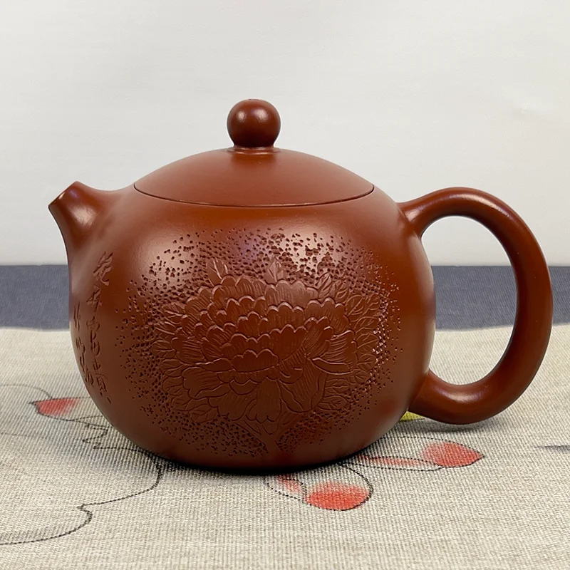 

Чайник Dawei Jingtao Prosperity Peony Xishi Zisha