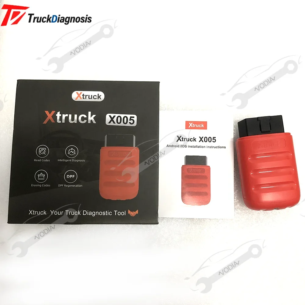 XTRUCK X005 считывает коды неисправностей и потоки данных принудительная регенерация