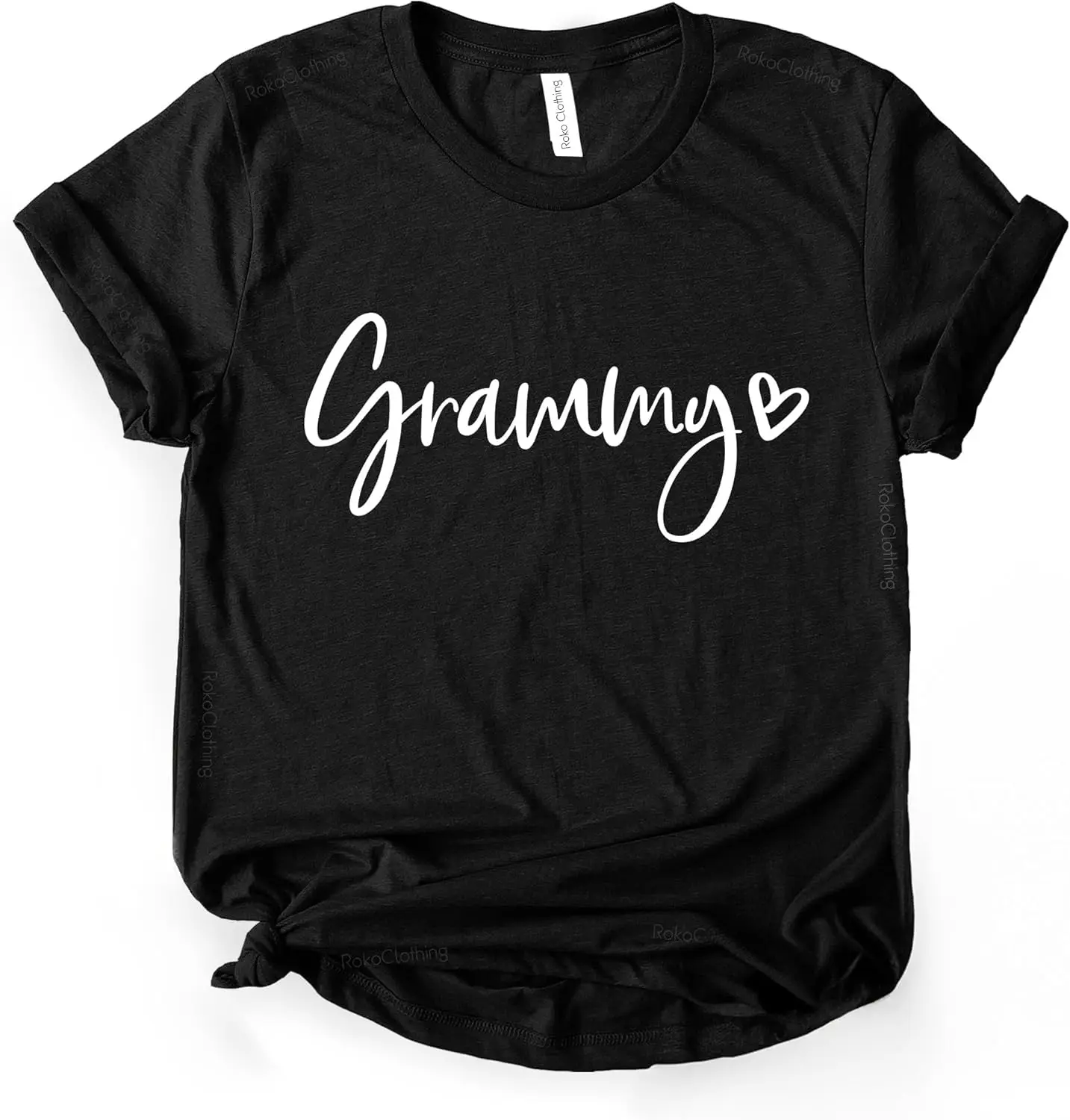 Рубашки ROKO CLOTHING Grammy забавные футболки с короткими рукавами и принтом бабушки