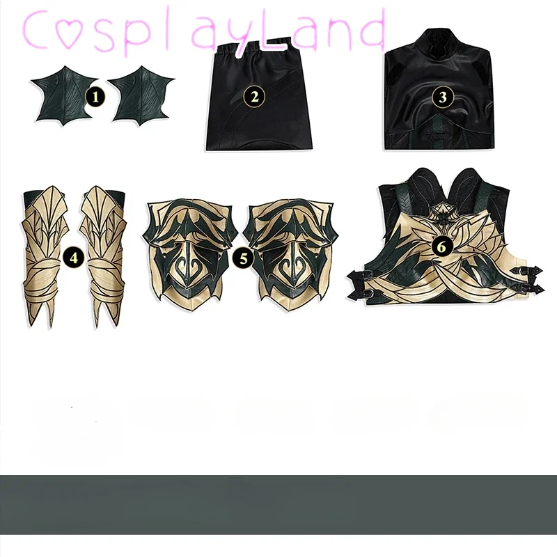 Baldur Minthara Косплей Костюм Gate 3 костюмы женский игровой наряд полный комплект костюм