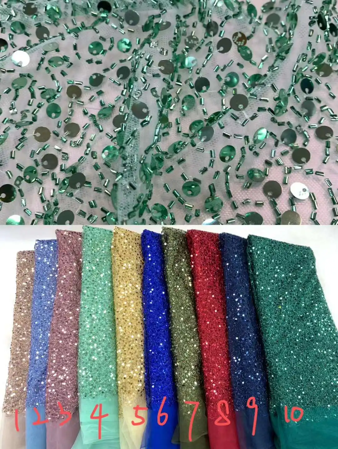 Африканские блестки бисер кружевная ткань для жениха Высококачественная