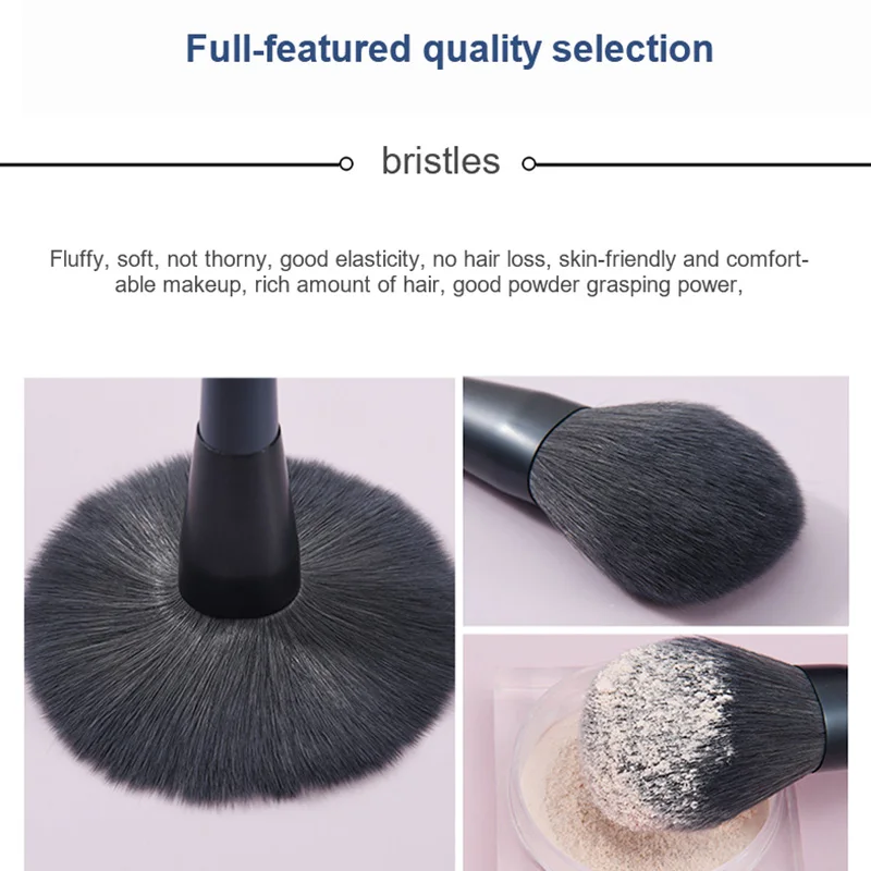 Набор кистей для макияжа кисти теней румян ресниц спиральные бровей подводки