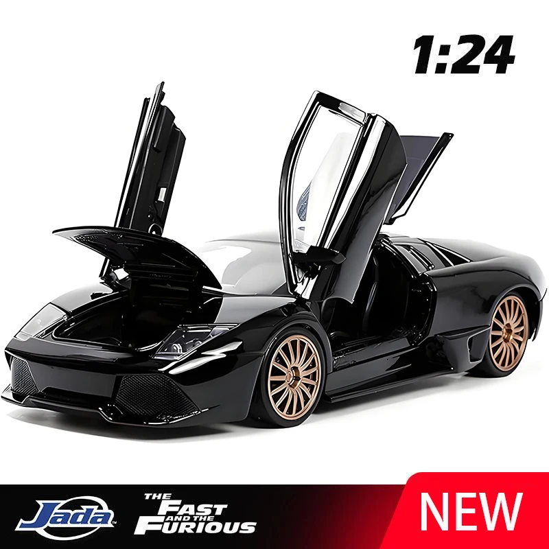 JADA 1:24 Lamborghini Murcielago LP640 легкосплавный автомобиль литье под давлением и игрушечный
