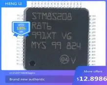 

100% NEW Free shipping STM8S208R8T6 STM8S208R8 QFP64 10*10 STM8S208R8T6TR