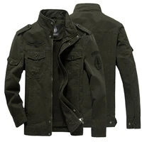 autumn and winter new mens military work casual jacket mens cotton jacket