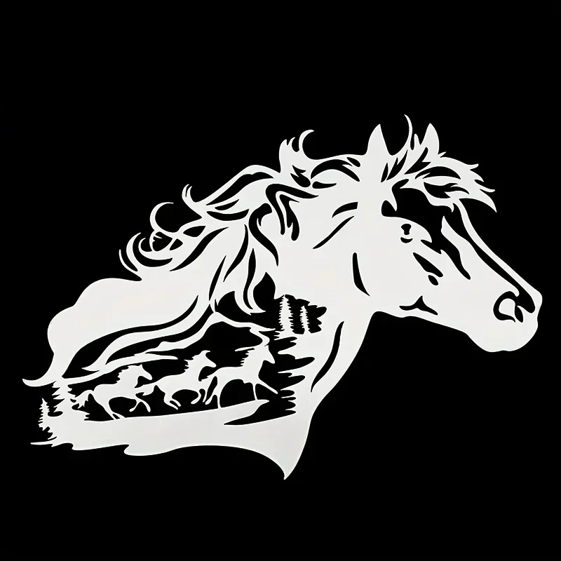 Металлическая железная лошадь Hello Young в западном стиле тень домашний коричневый