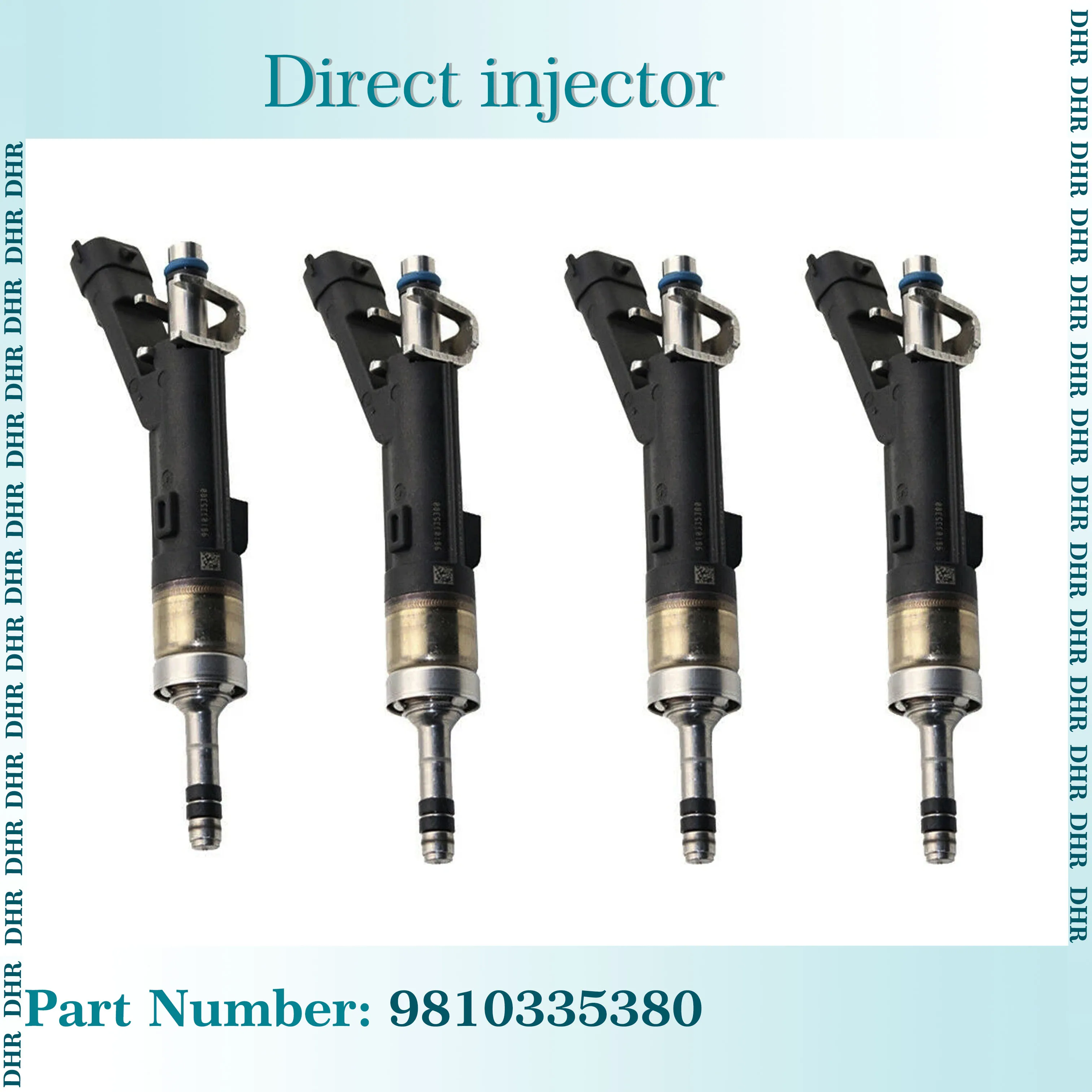 

9810335380 Fuel Injectors For Citroen C3 C4 DS3 DS4 DS Peugeot 2008 3008 5008 1.2 THP Direct injection nozzle