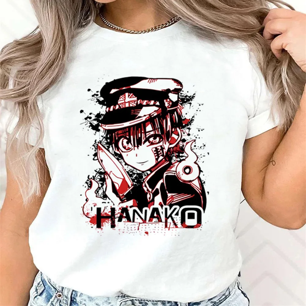 Рубашка Toilet Bound Hanako Kun для подростков женская корейская одежда 80-х годов футболка