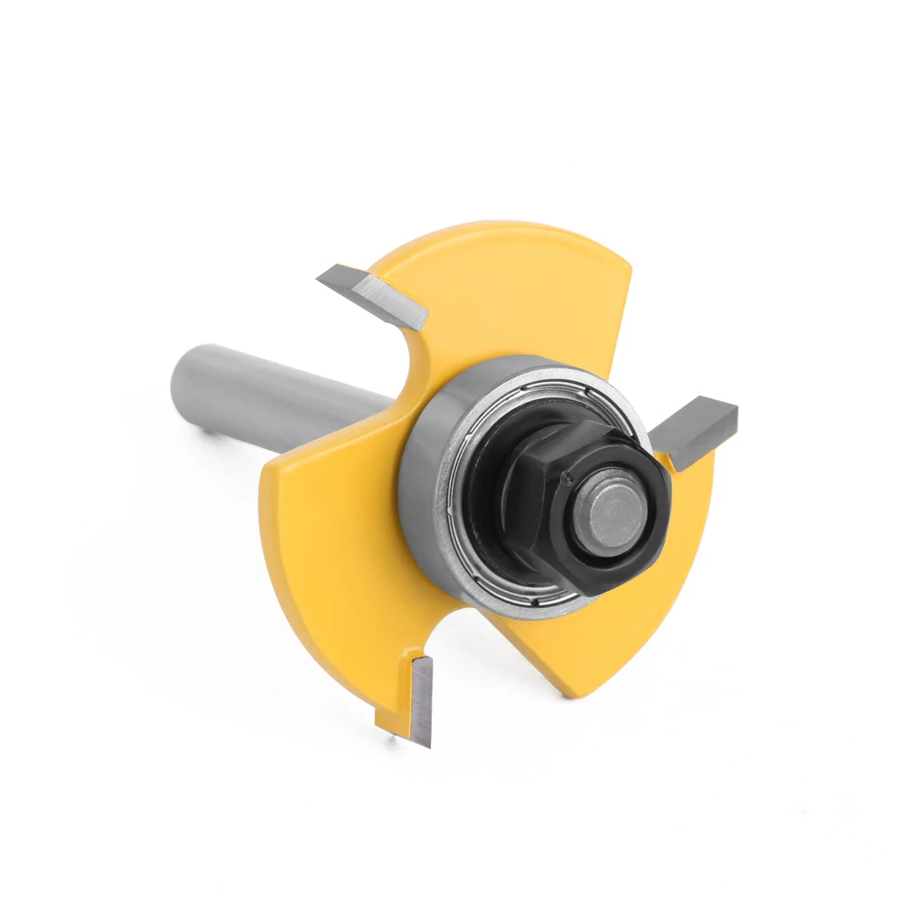 

Milling Cutter 8mm Shank Tongue Groove Joint Router Bit T-Slot YG6X Carbide Tip For CNC Woodworking Carpentry Tools Accessories