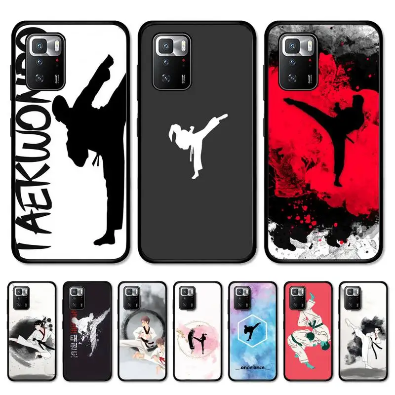 

Kungfu Taekwondo Phone Case for Redmi 5 6 7 8 9 A 5plus K20 4X S2 GO 6 K30 pro