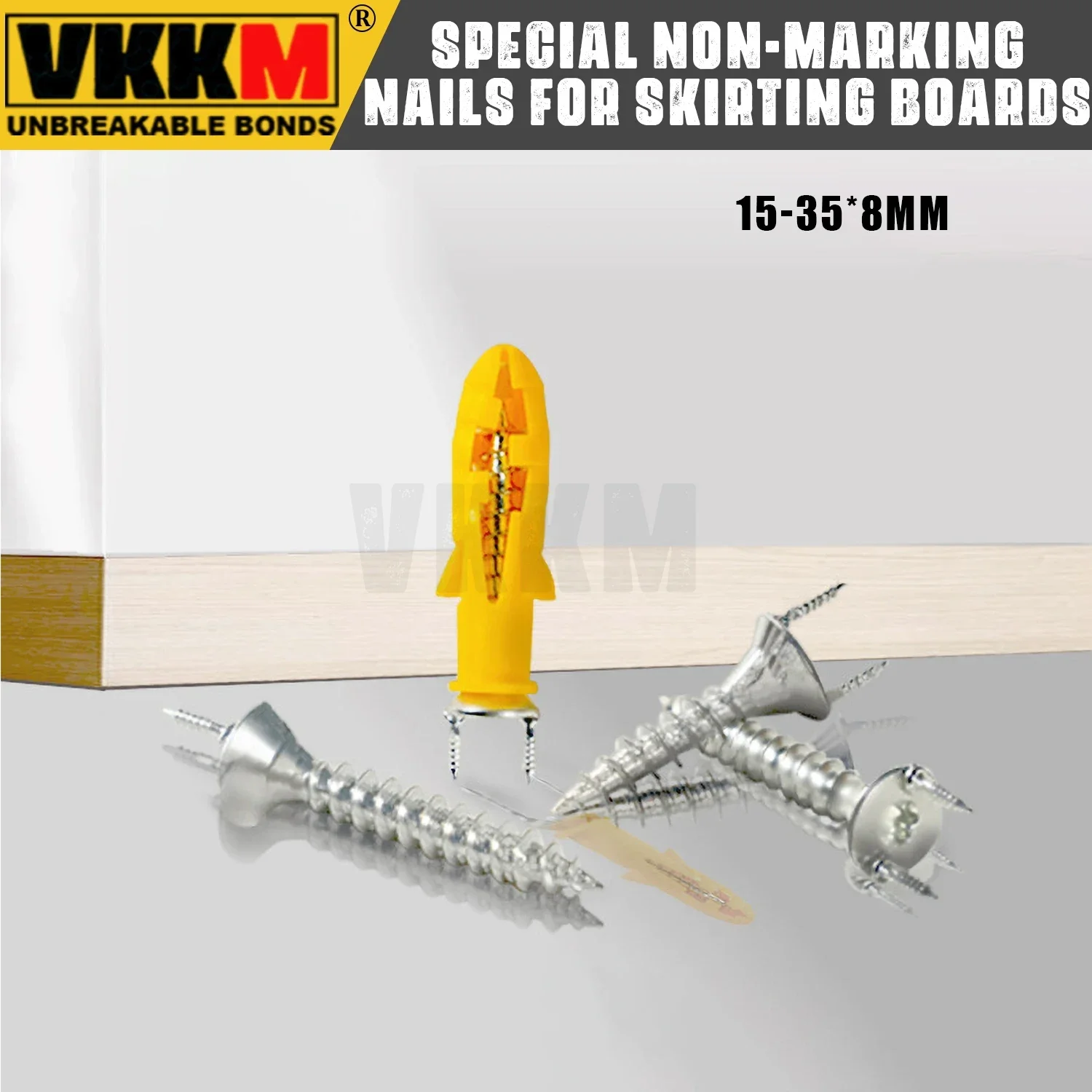 Гвозди для плинтуса из цельного дерева