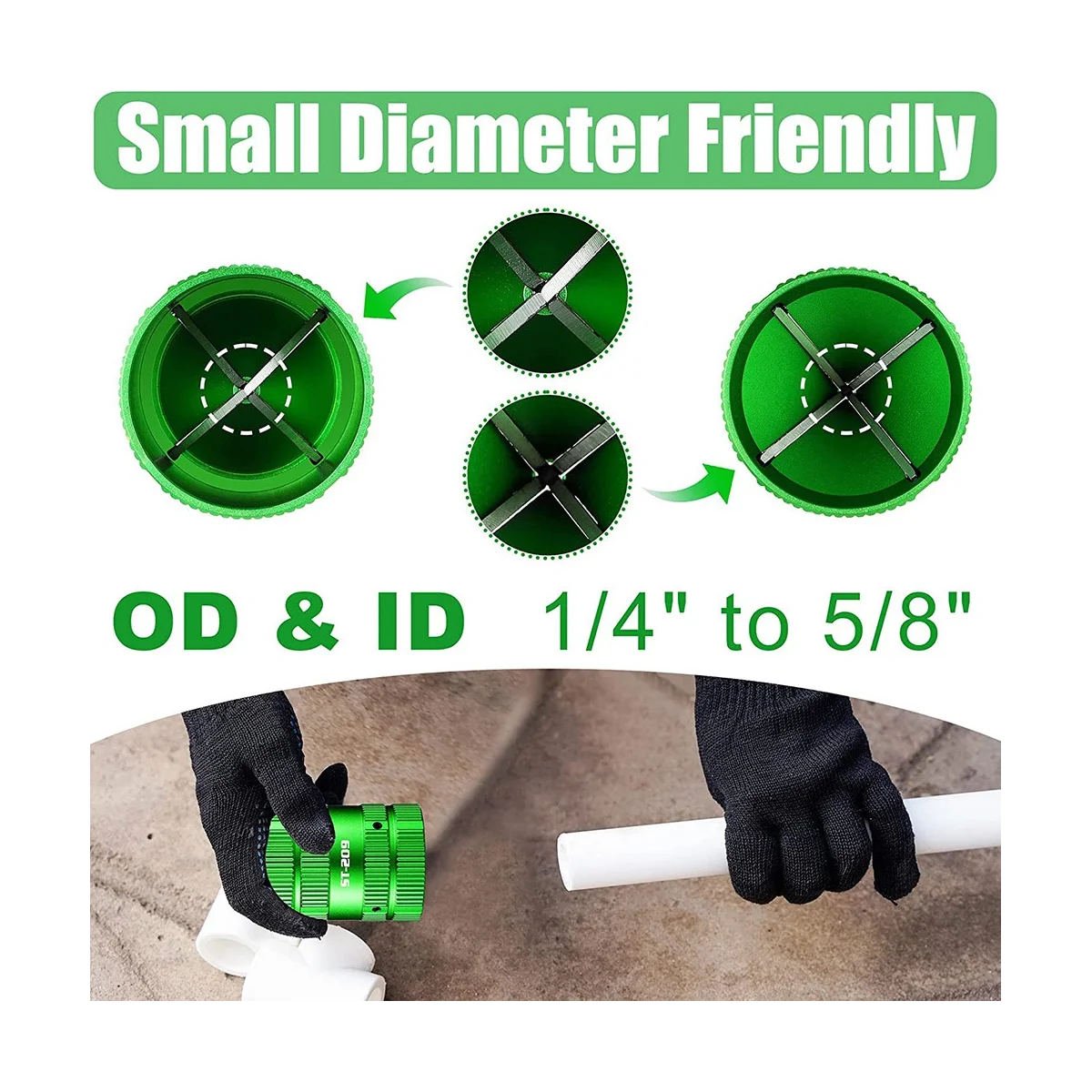 

Фотоинструмент [полезный помощник для сантехники] инструмент для удаления заусенцев для медных ПВХ труб, труб и фотоэлементов