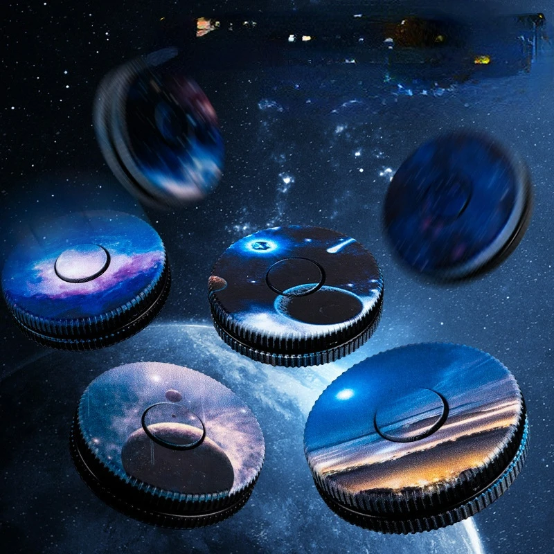 

Fidget Spinner PipaGo Spinning Top Star Fidget Spinner Creative Decompression Toy Magnetic Stress Release Fidget Spin Ring