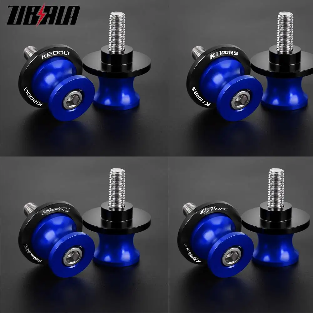 

For BMW C600 C600SPORT C650GT HP R1250GS K1100LT K1100RS K1200GT K1200LT K1200R Swingarm Spools M8 Stand Screws CNC Accessories