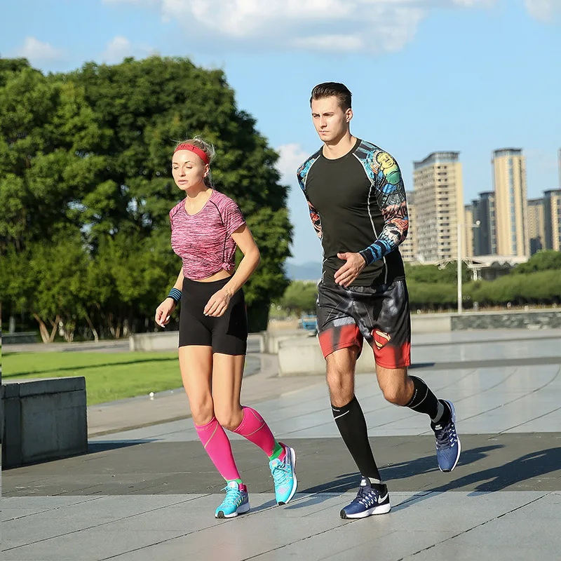 Long Running Socks Adult Soccer Sports Foreign Trade Socks Elastic Marathon Calf Compression Socks Men And Women Summer