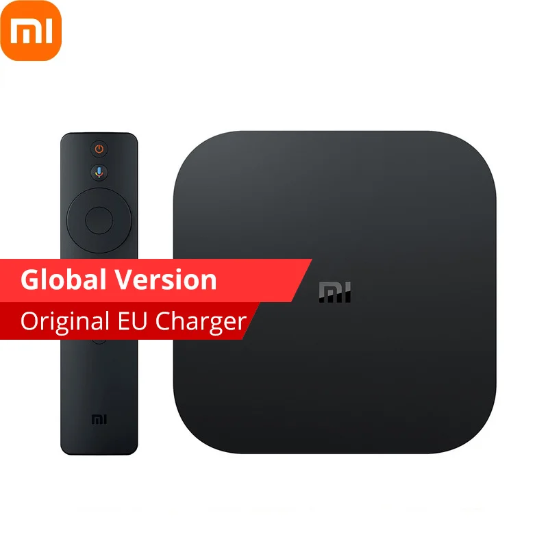 

Global Version Xiaomi Mi TV Box S 4K Ultra HD Android TV 9.0 HDR 2GB 8GB WiFi Google Cast Smart TV Mi Box 4 Media Player Best