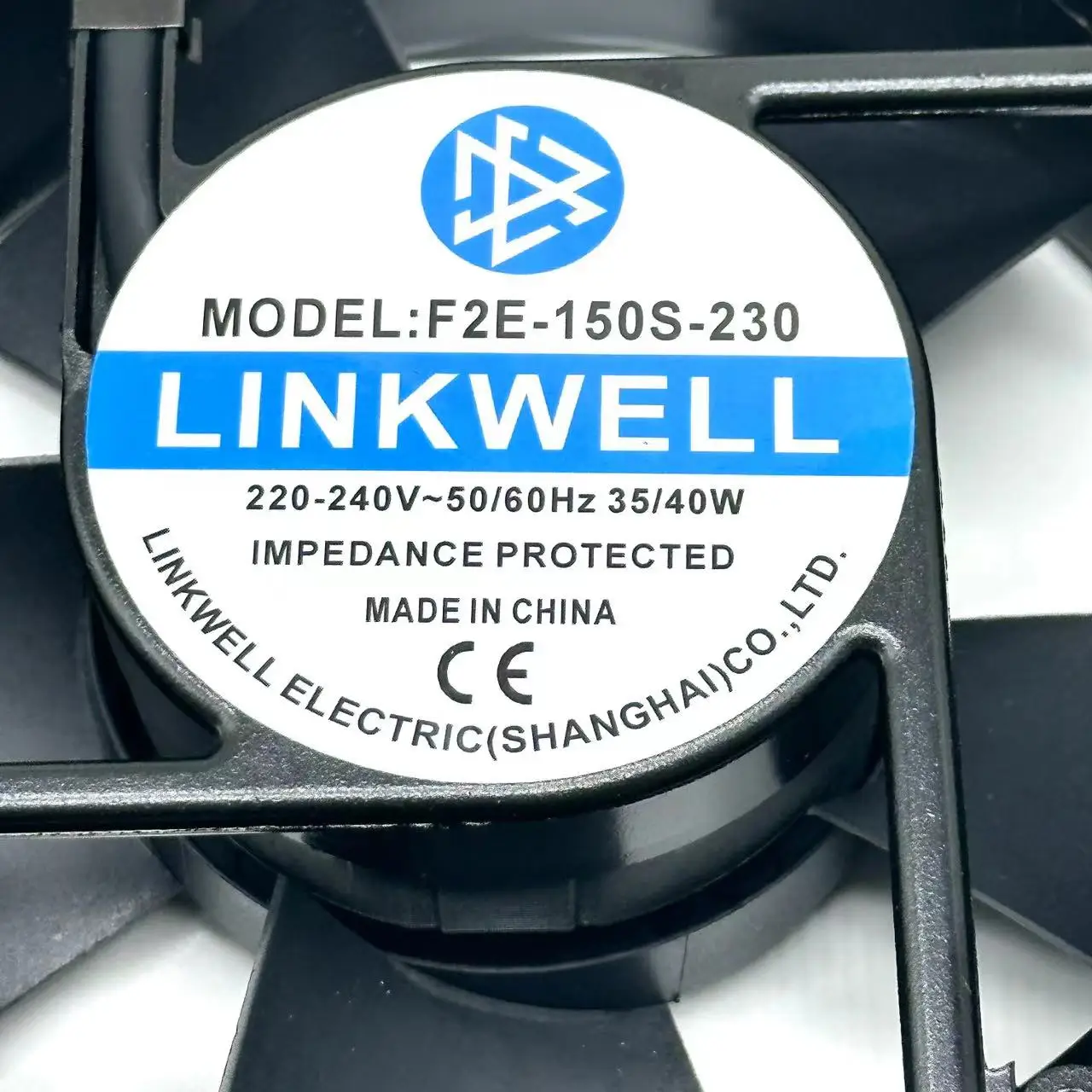 LINKWELL F2E-150S-230 AC 220 35/40W 2-проводной Вентилятор охлаждения сервера
