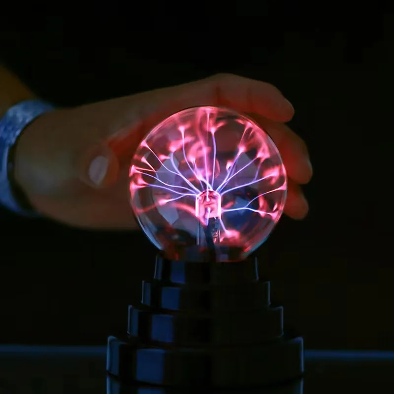 

Plasma Ball Electrostatic Sphere Light Novelty Toy With USB Magic Crystal Lamp Ball Desktop Toy Christmas Party Touch Sensitive