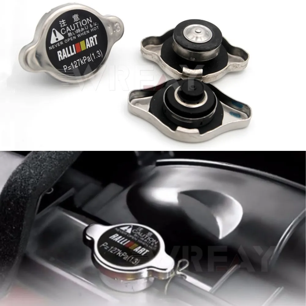 

Rallart 1.3 Bar Car Motorcycle Styling Thermo Radiator Cap Tank Cover Water Temperature For Mitsibishi