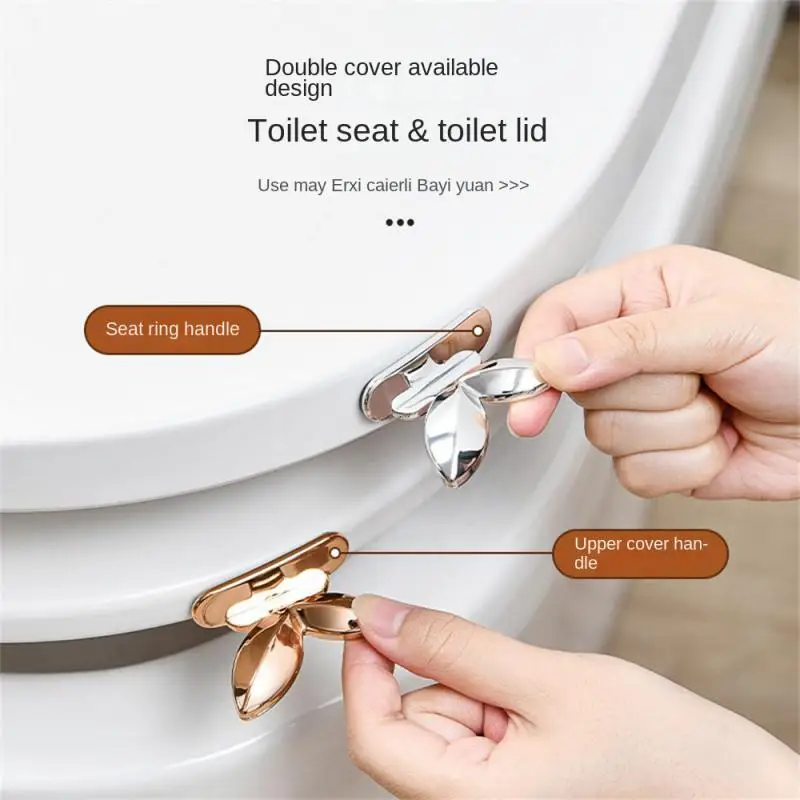 

Fashionable Lid Lifting Toilet Seat Flip Portable Toilet Seat Lifter Artifact Door Drawer Puller Sanitary Not Dirty Hand Handle