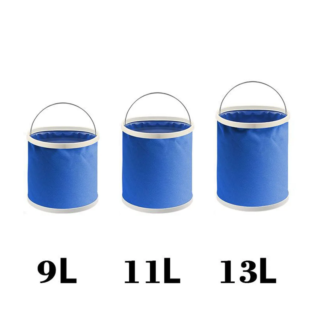 

Портативное складное ведро для отдыха на природе, 9/11/13 л