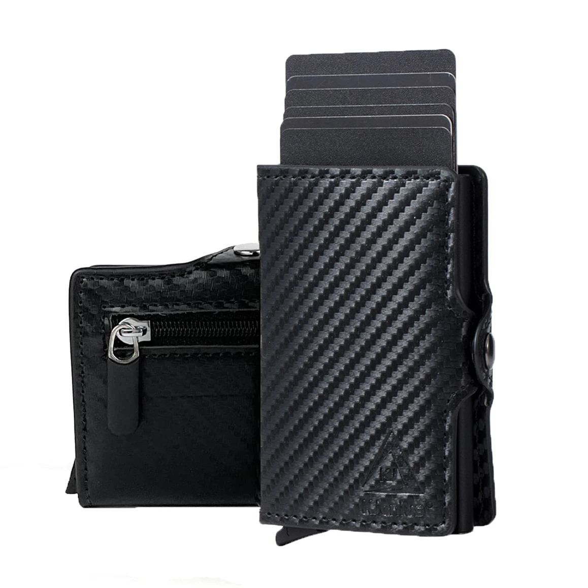 

Business Men Luxury Slim Card Designer Carbon Fiber Card Wallets Holder Small For Wallet