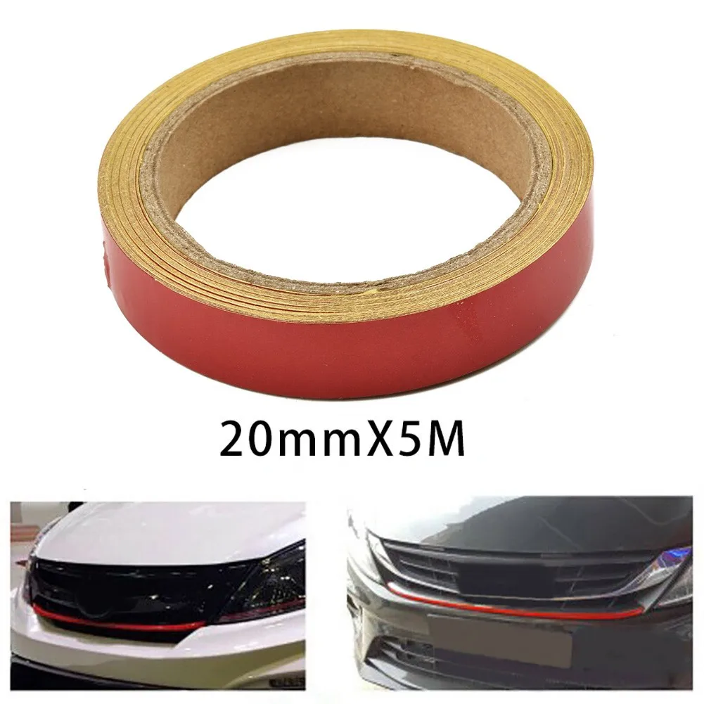 

2cm*5m Car Sticker Reflective Tape Fluorescent Strips Universal PVC Waterproof Tapes For Car Bicycle Helmet Motorcycle Scooter