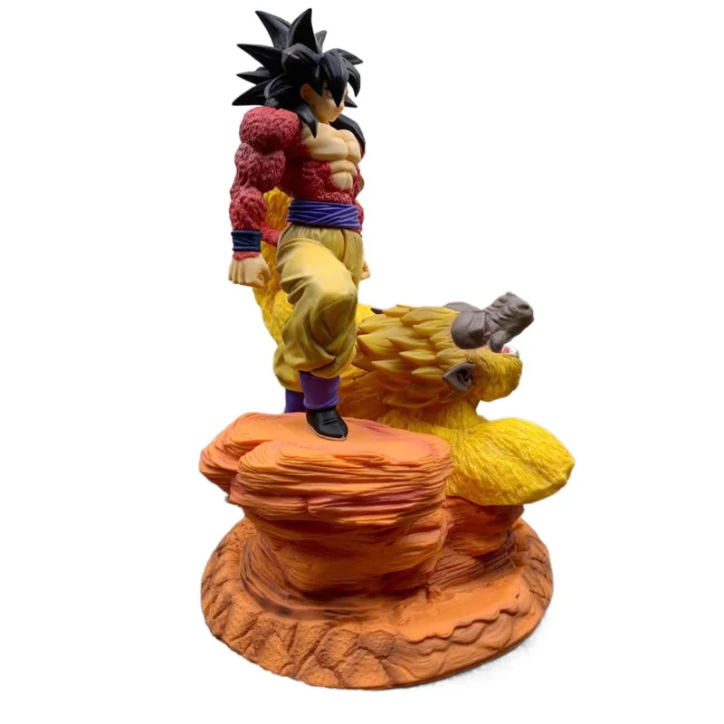 

Dragon Ball Z GT Action Figure Anime Figurine Model GK Super Saiyan 4 Son Goku Figures 34cm Height Statue Collection Toy Figma