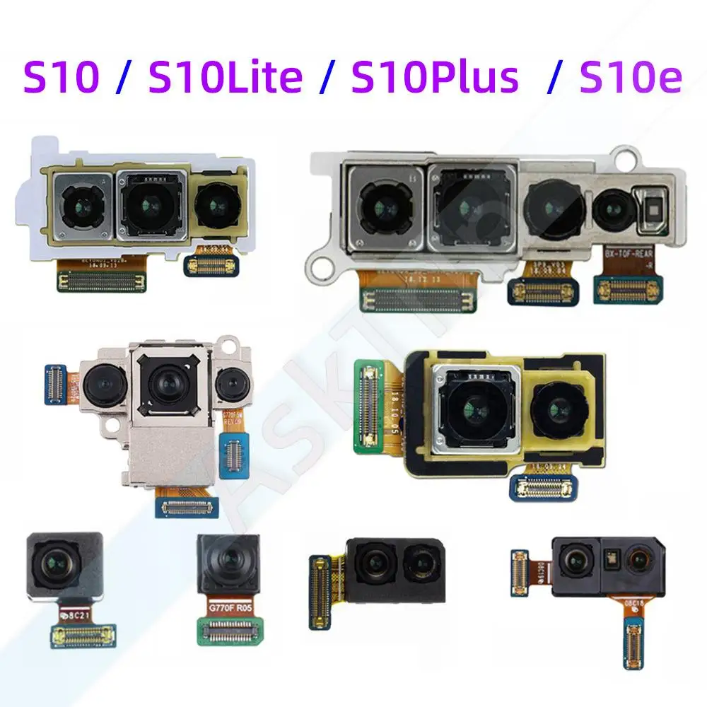 

Original Front Camera Flex For Samsung Galaxy S10 Plus Lite S10E G970F G973F G975F G977F G770F Main Rear Back Camera Flex Cable