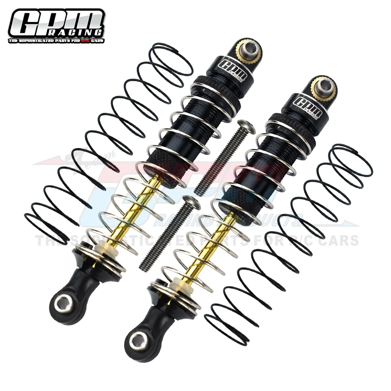 GPM Алюминий 6061 Передний/задний демпфер 80 мм для AXIAL 1/18 UTB18 Capra AXI01002 AXI 213000