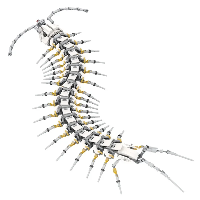 Гигантский механический зверь многоножка меха строительные блоки MOC креативный