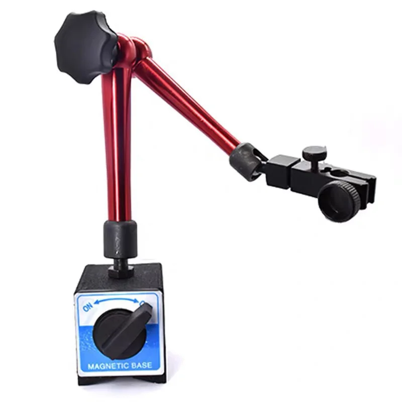 Najtaniej 0-10mm 0.01mm Dźwignia Indicatordial Dźwignia Licznik Czasu Linijka Gauge Test Finder Micrometer Narzędzie + Podstawa Magnetyczna Uchwyt Stojak