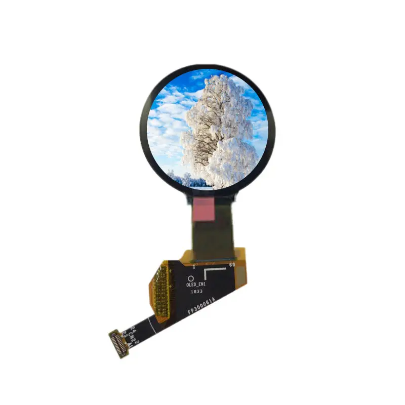 E1393AA62.A 1.39 Inch AMOLED Display Panel The Built-in RM67162 24 Pin COF Circular Display Can Be Worn Wide Temperature Screen