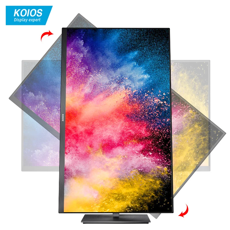 

KOIOS 31.5 Inch 4K Computer Monitor 60Hz Design Home PC Display HDR IPS Screen 3840*2160 Swivel Lift Stand Professional Monitors