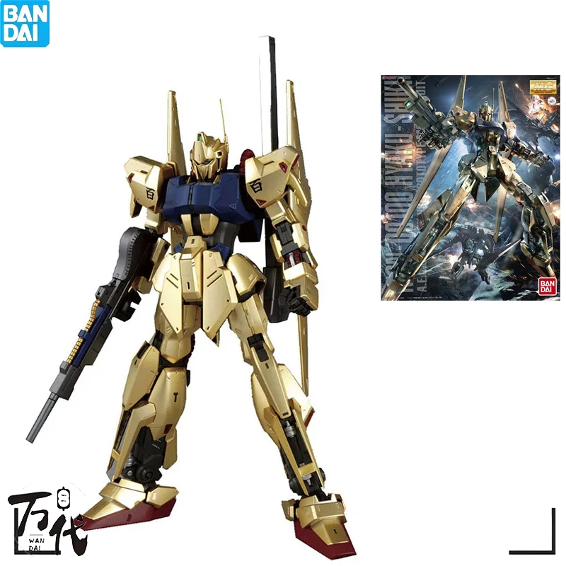 Оригинальная аниме-фигурка BANDAI GUNDAM MG 1/100 MSN-00100 модель в сборе игрушки подарки