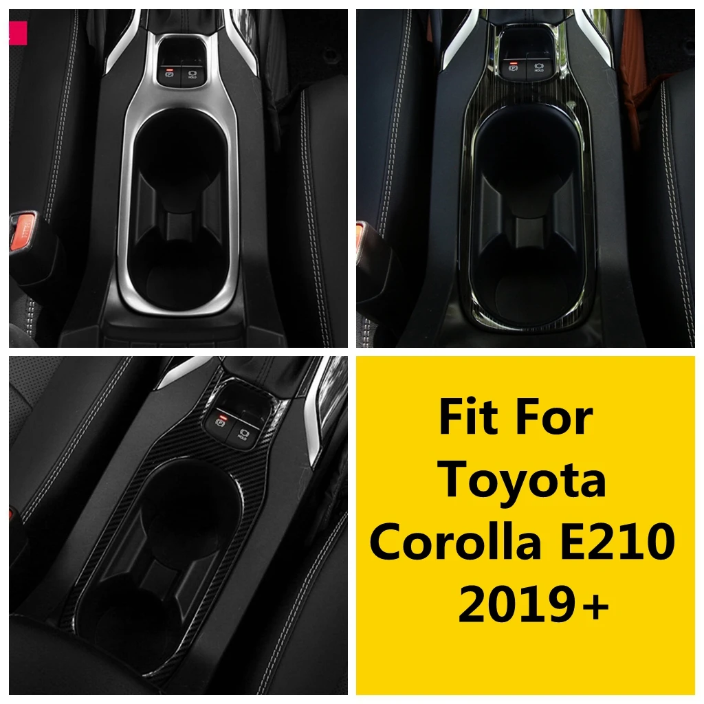 

Car Center Control Water Cup Holder Frame Panel Decoration Cover Trim For Toyota Corolla E210 2019 - 2023 Interior Accessories