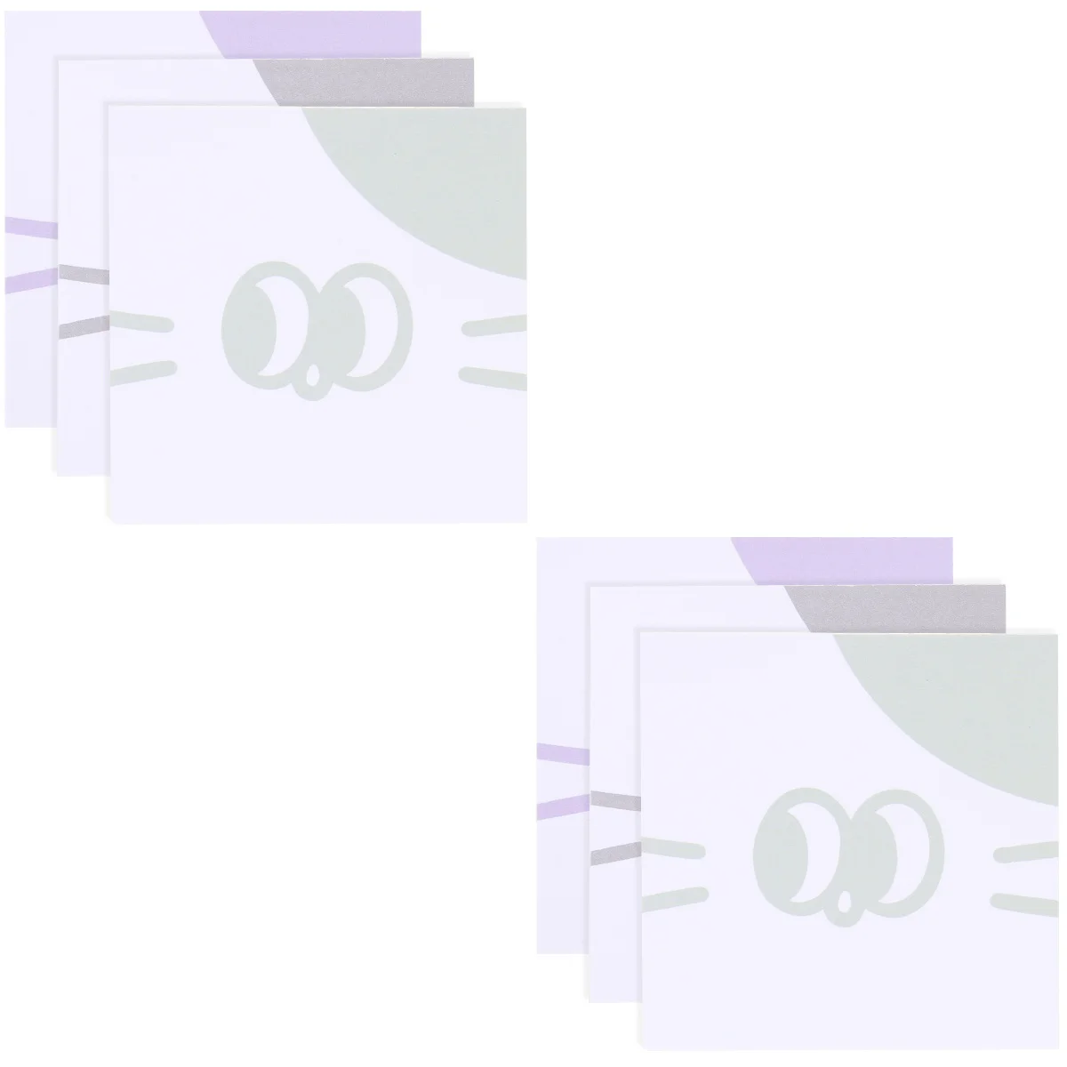 

Блокнот для записей офисный, 6 шт., плотные бумажные блокноты для записей, маленькие сообщения, мультяшный дизайн, портативный блокнот для студентов, планирование расписания