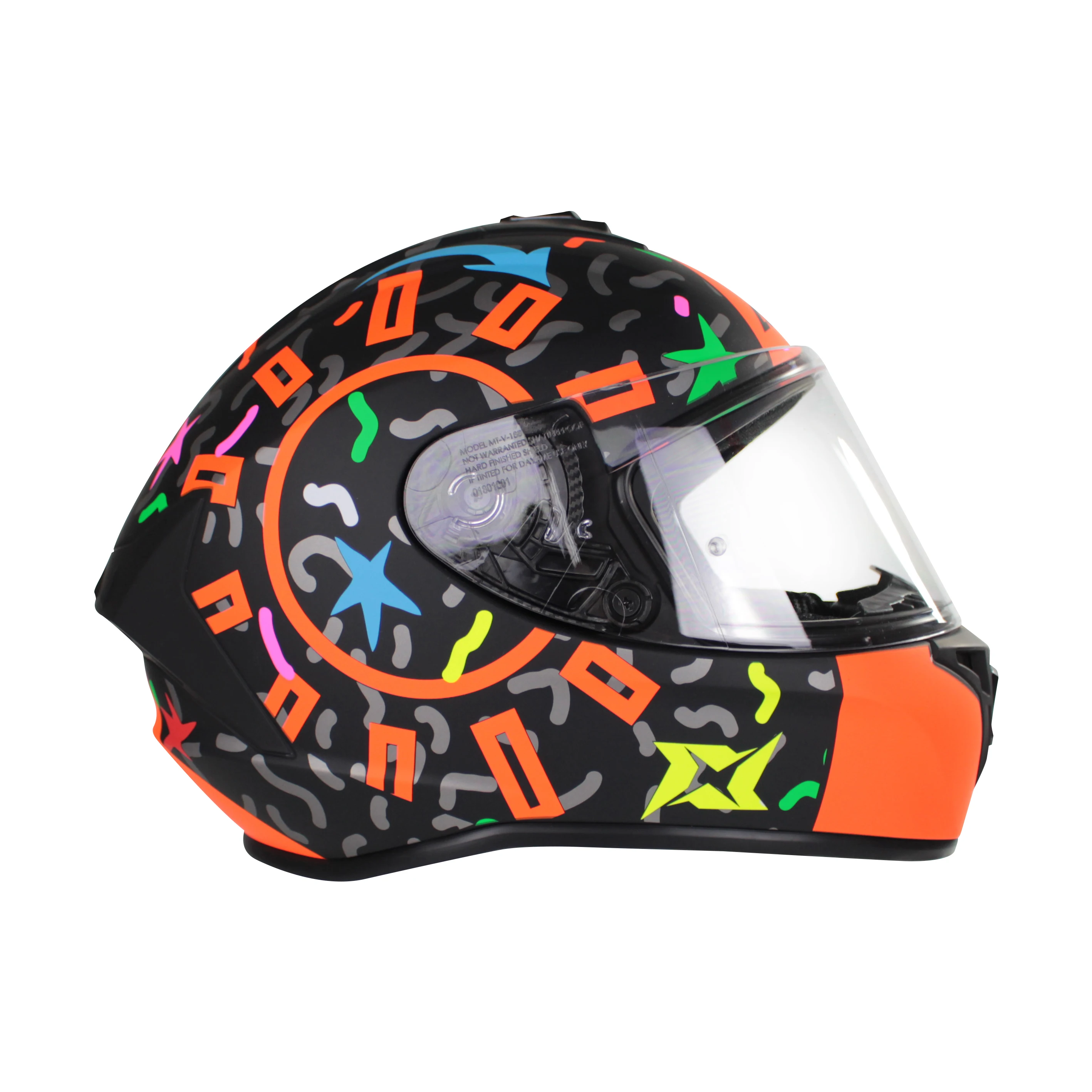 

Full Face Helmet Axxis FF112C Draken S Crazy A4 Matt Fluor Orange Motorcycle Helmet Casco Integral