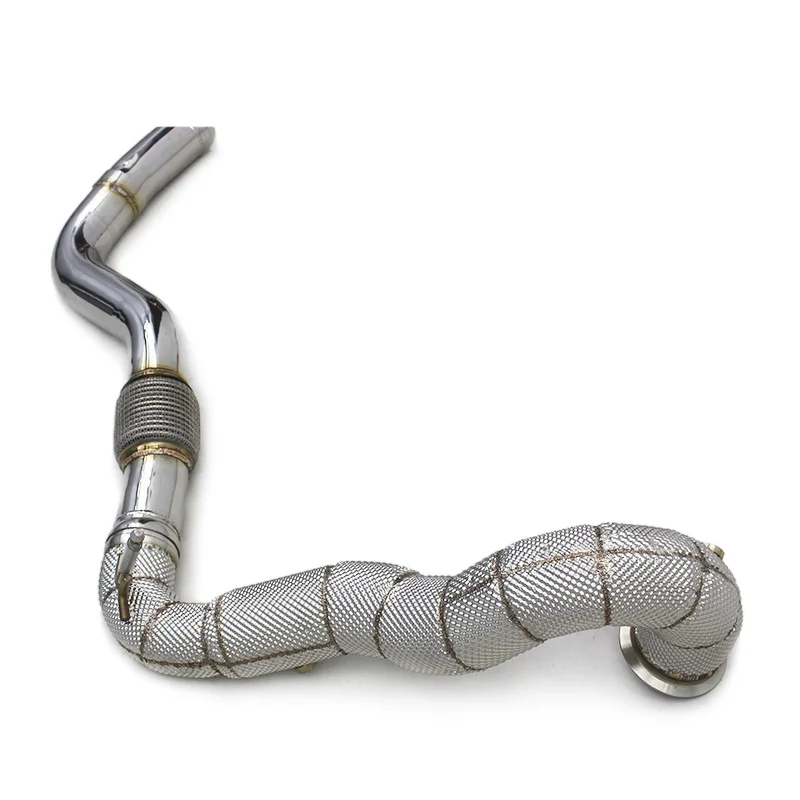 Выхлопная труба без катушки для Mercedes-Benz A45 AMG 2 0 T 2014-2023