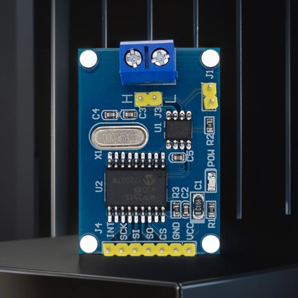 MCP2515 плата модуля CAN-шины SPI TJA1050 приемник драйвера для 51 MCU Φ Arduino DIY