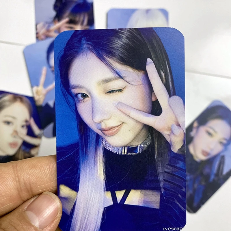 6 шт./компл. Kpop IVE новый альбом одиннадцать фотооткрыток Высокое качество