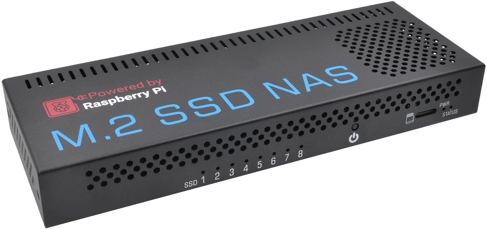 Фото Плата ввода-вывода Raspberry Pi CM5 NAS 4xNVMe с двойным Ethernet X1502 №5