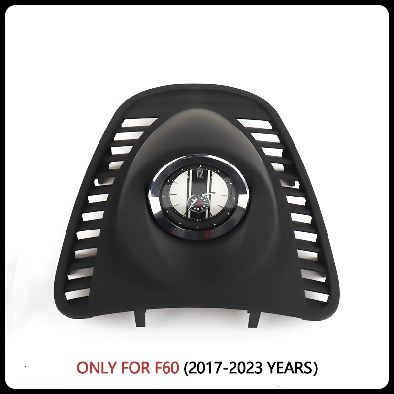 Автомобильные часы, орнамент, приборная панель, воздуховыпускное отверстие, внутренняя крышка часов, рамка для Mini Cooper F60 Countryman, автоаксессуары, украшение