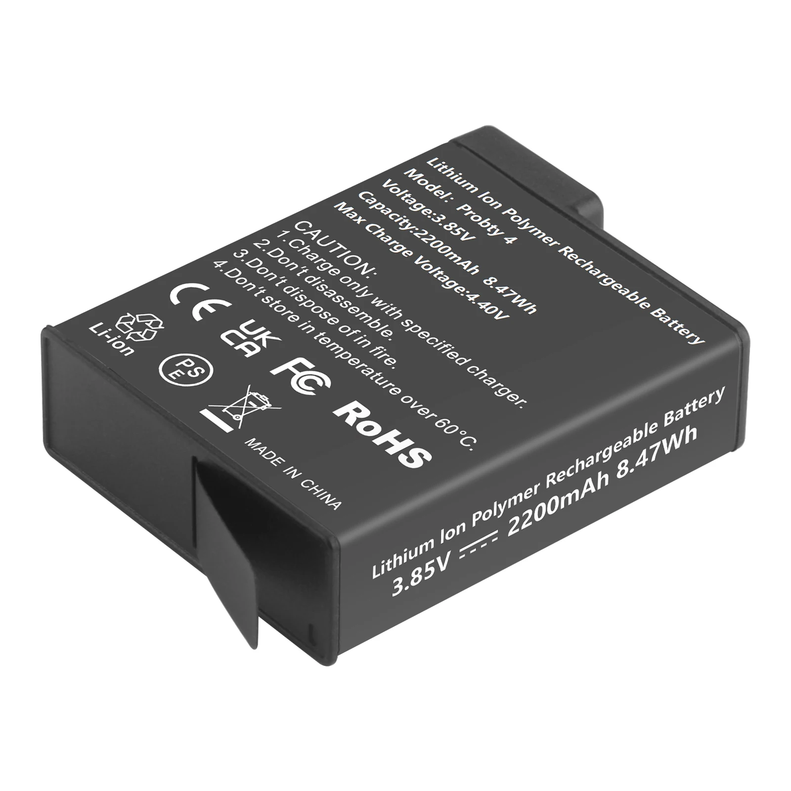 2200 мАг аккумулятор для Osmo Action 4/3 зарядное устройство аксессуары спортивной