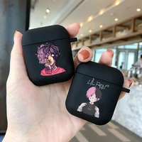 hellboy lil peep love soft silicone tpu case for airpods pro 1 2 3 black silicone wireless bluetooth earphone box cover