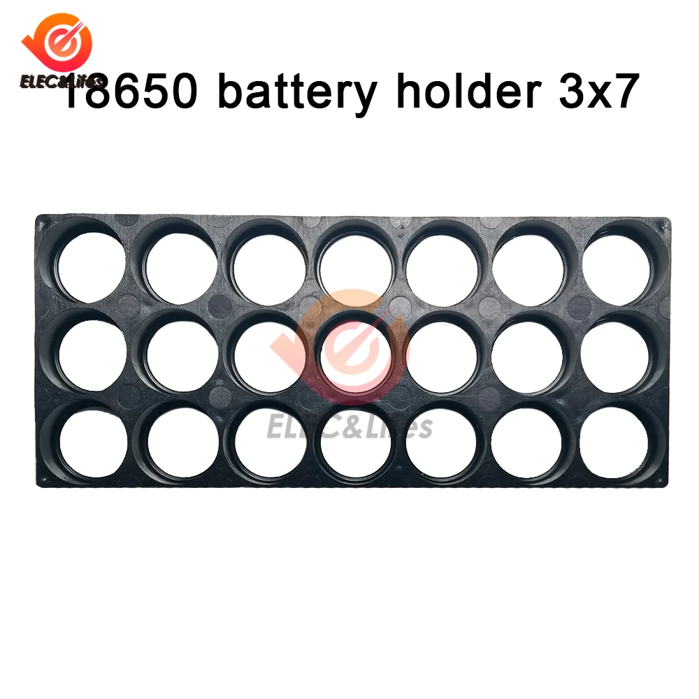 

Держатель для аккумулятора 3x7 18650, 5 шт., антивибрационный держатель для аккумуляторов, диаметр 19,5 мм, шаг отверстия 19,5 мм